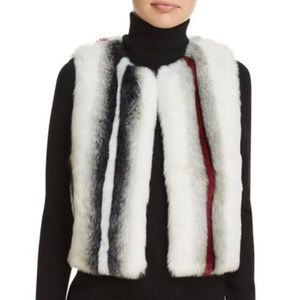 Elie Tahari Faux Fur Vest